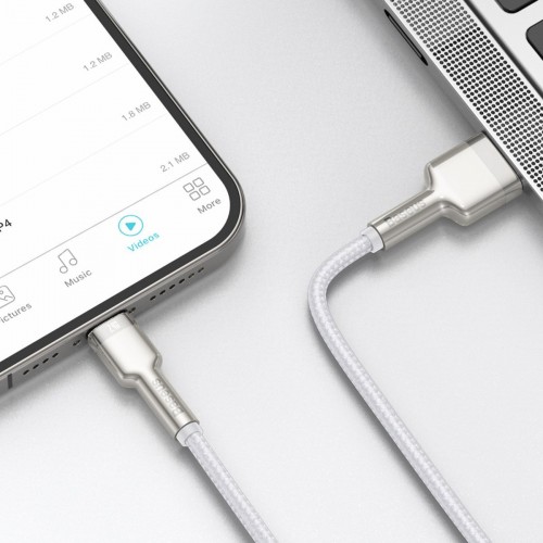 USB laidas "Lightning Baseus Cafule", 2,4 A, 2 m