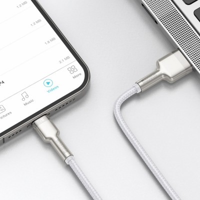 USB laidas "Lightning Baseus Cafule", 2,4 A, 2 m