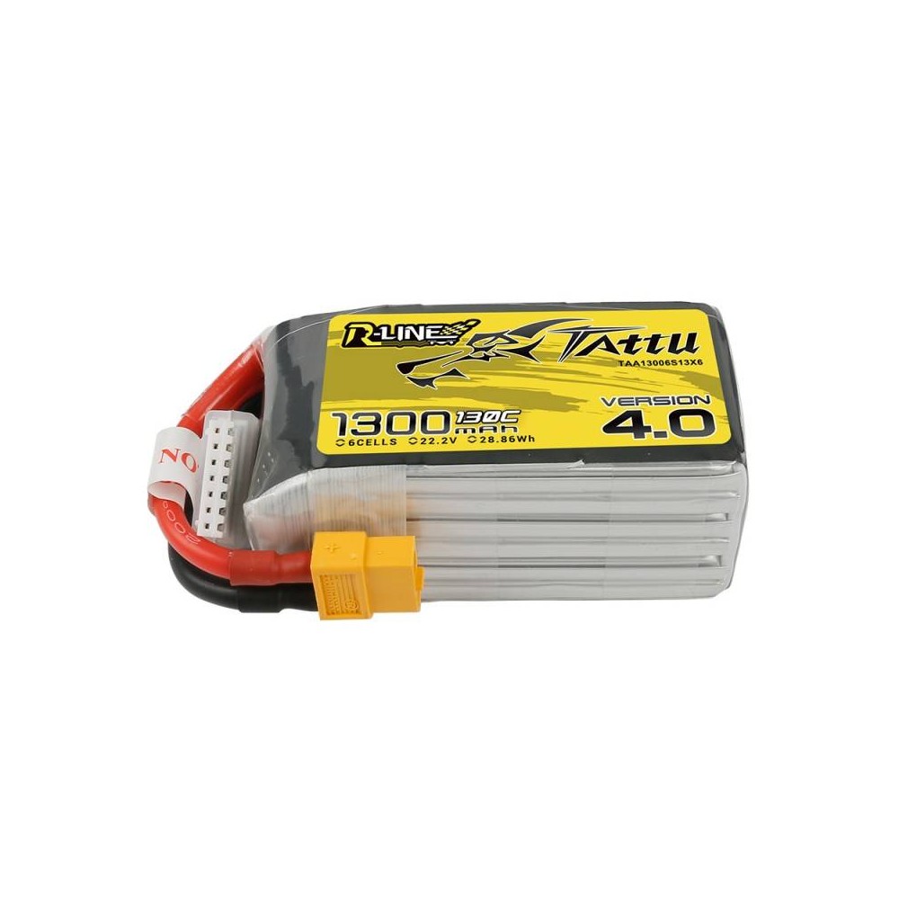 Tattu R-"Line 4.0" 1300mAh 22,2 V 130C 6S1P XT60