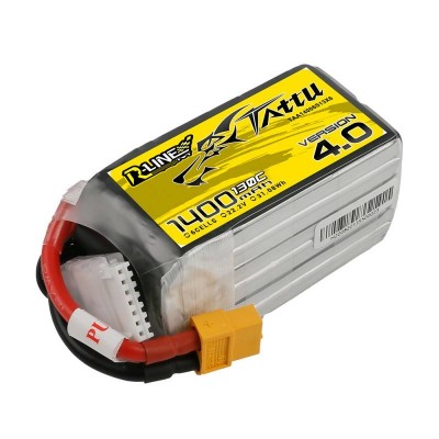 Tattu R-"Line 4.0" 1400mAh 22,2 V 130C 6S1P XT60