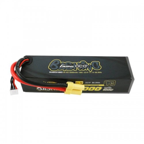 Gens Ace Bashing 8000mAh 11.1V 100C 3S1P LiPo EC5