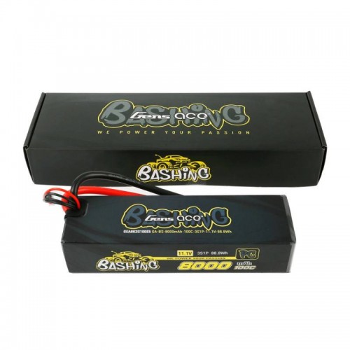 Gens Ace Bashing 8000mAh 11.1V 100C 3S1P LiPo EC5