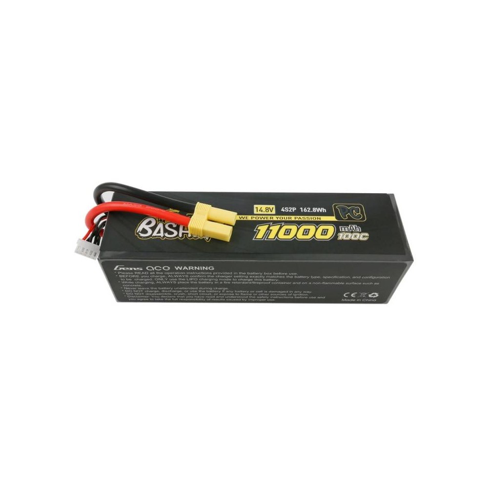 Gens Ace Bashing 11000mAh 14.8V 100C 4S2P LiPo EC5