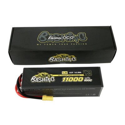 Gens Ace Bashing 11000mAh 14.8V 100C 4S2P LiPo EC5