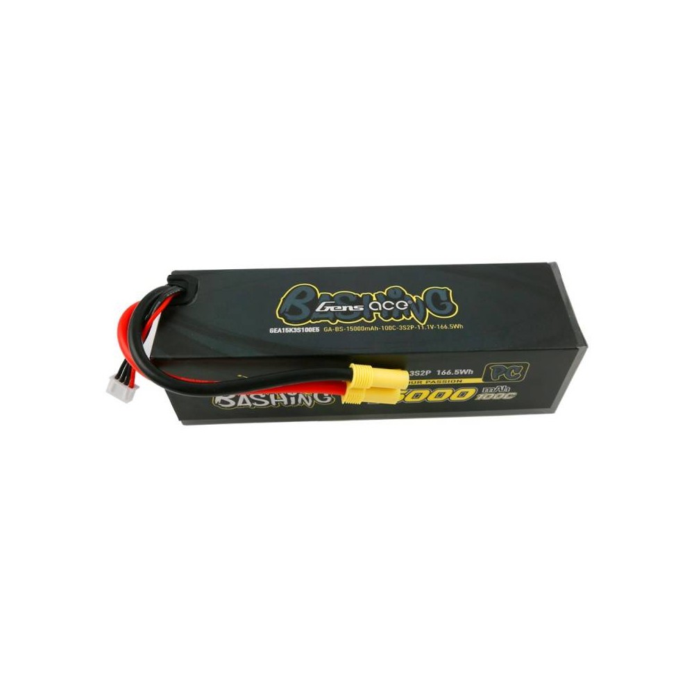 Gens Ace Bashing 15000mAh 11.1V 100C 3S2P LiPo EC5