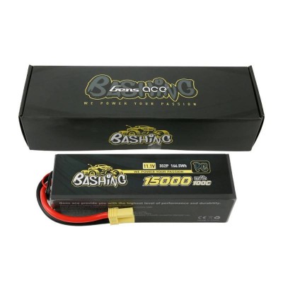 Gens Ace Bashing 15000mAh 11.1V 100C 3S2P LiPo EC5