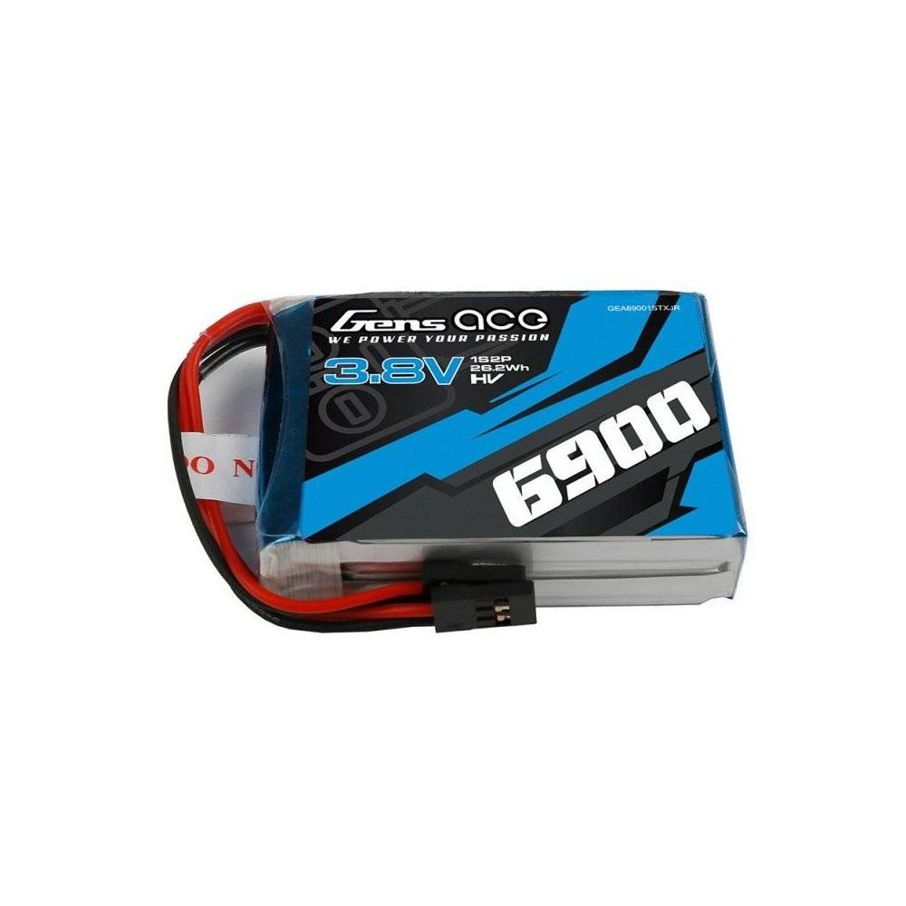 "Gens Ace" 6900mAh 3,8 V 1C 1S2P LiPo akumuliatorius-LiFePO4