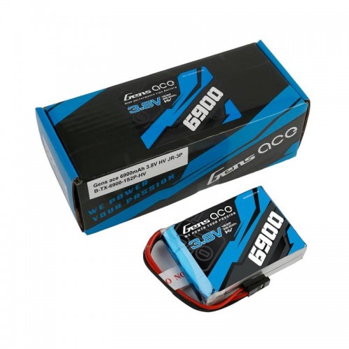 "Gens Ace" 6900mAh 3,8 V 1C 1S2P LiPo akumuliatorius-LiFePO4