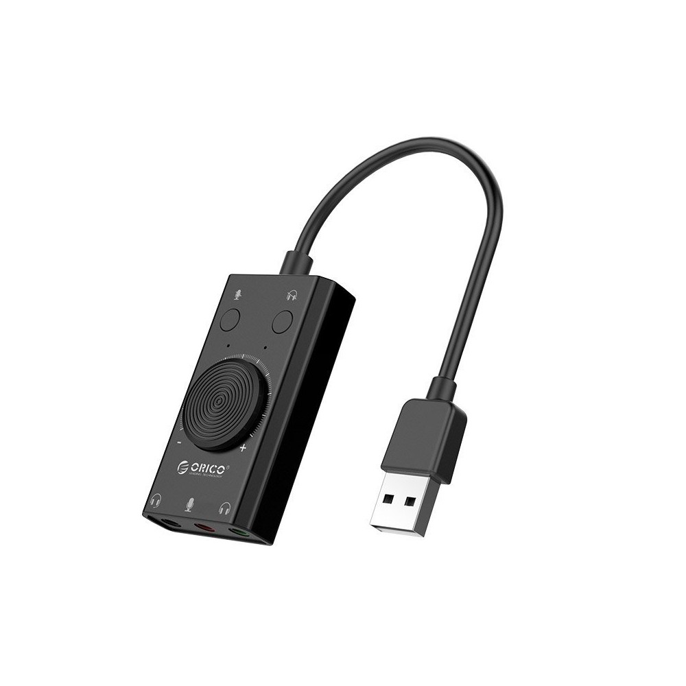 Orico daugiafunkcinė USB 2.0 išorinė garso kortelė