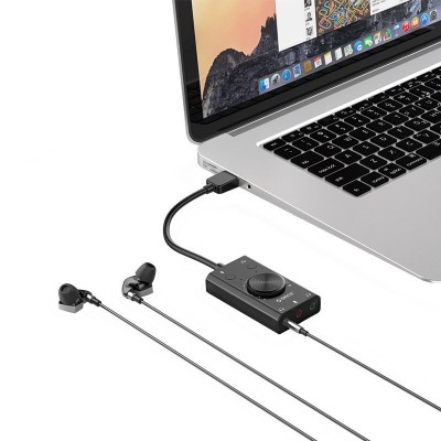 Orico daugiafunkcinė USB 2.0 išorinė garso kortelė