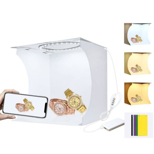 Puluz Foto studija LED 23cm PU5023-Pagrindinis