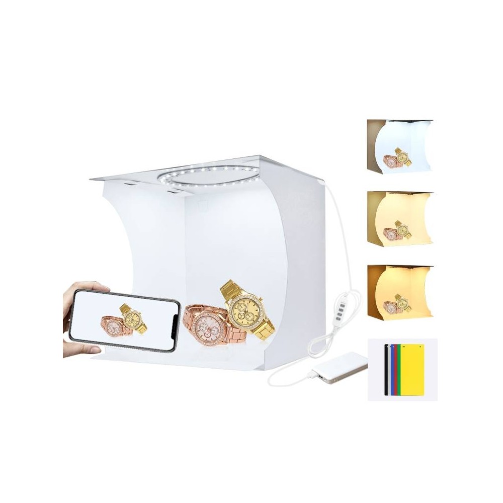 Puluz Foto studija LED 23cm PU5023-Pagrindinis