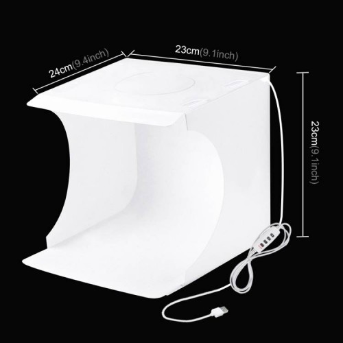 Puluz Foto studija LED 23cm PU5023-Pagrindinis