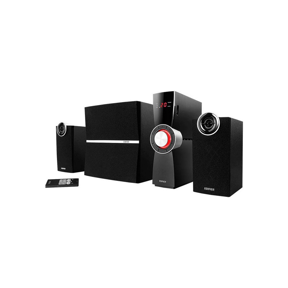 Edifier C2XD garsiakalbiai 2.1 (juodi)-HI-Fi sistemos