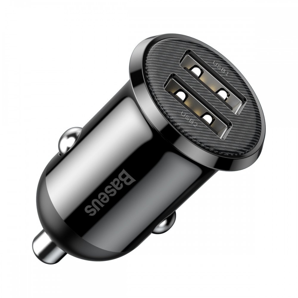 "Baseus Grain Pro" automobilinis įkroviklis 2x USB 4,8A