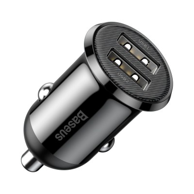 "Baseus Grain Pro" automobilinis įkroviklis 2x USB 4,8A