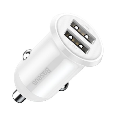 "Baseus Grain Pro" automobilinis įkroviklis 2x USB 4,8 A