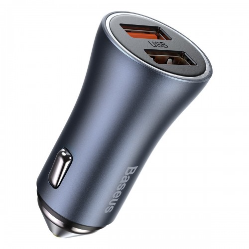 "Baseus Golden Contactor Pro" automobilinis įkroviklis, 2x USB