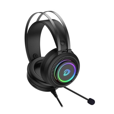 Žaidimų ausinės Dareu EH416s USB + Jack 3,5 mm RGB (juodos