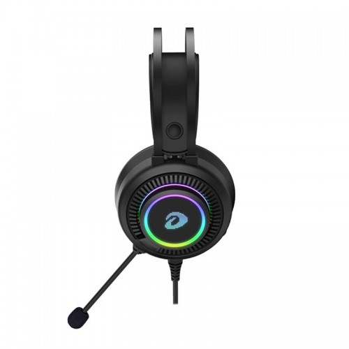 Žaidimų ausinės Dareu EH416s USB + Jack 3,5 mm RGB (juodos