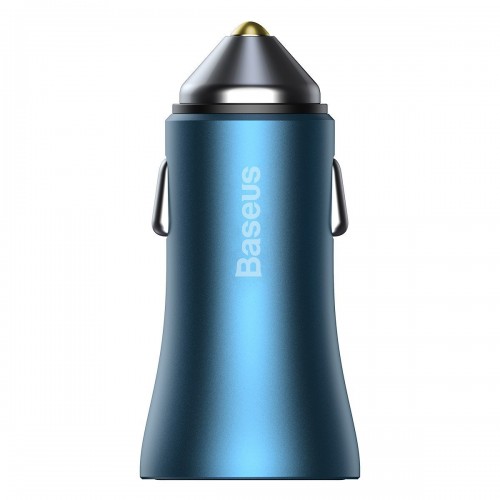 "Baseus Golden Contactor Pro" automobilinis įkroviklis, USB +