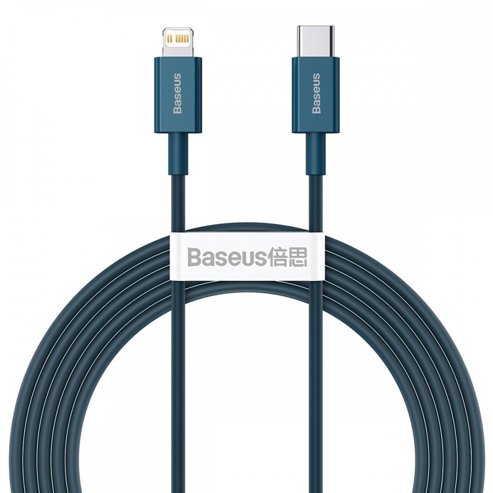 "Baseus Superior" serijos USB kabelis-C į iP, 20W, PD, 2 m