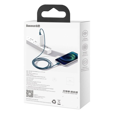 "Baseus Superior" serijos USB kabelis-C į iP, 20W, PD, 2 m