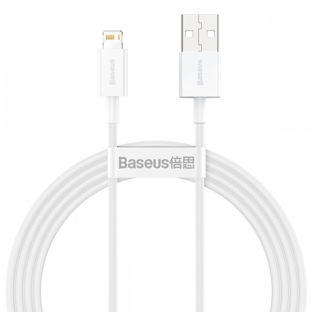 "Baseus Superior Series" USB ir "Lightning" 2,4A 1,5 m kabelis
