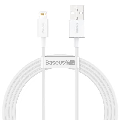 "Baseus Superior Series" USB ir "Lightning" 2,4A 1,5 m kabelis