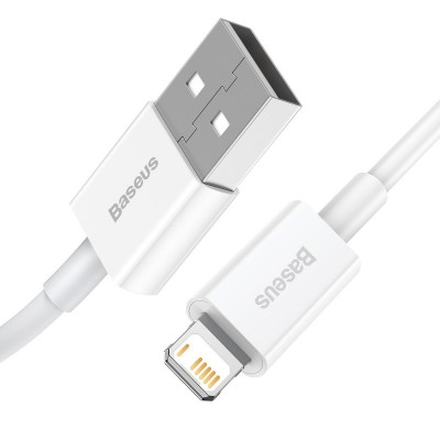 "Baseus Superior Series" USB ir "Lightning" 2,4A 1,5 m kabelis