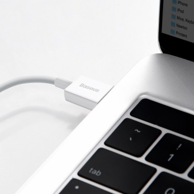 "Baseus Superior Series" USB ir "Lightning" 2,4A 1,5 m kabelis
