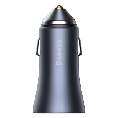 "Baseus Golden Contactor Pro" automobilinis įkroviklis, USB +