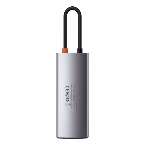 Centratorius 5in1 Baseus Metal Gleam Series, USB-C į 3x USB 3.0