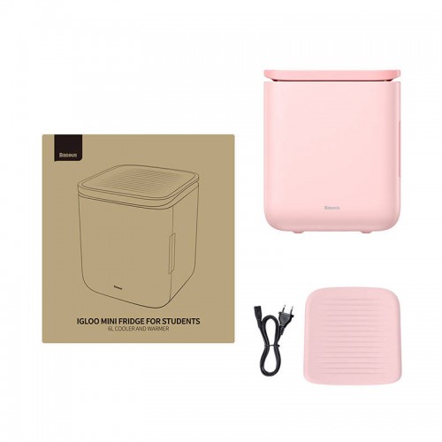 Mini šaldytuvas "Baseus Igloo" su šildymo funkcija, 6 l, 230 V