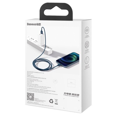 "Baseus Superior" serijos USB ir iP 2.4A 1 m kabelis