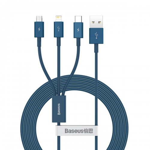 USB laidas 3in1 Baseus Superior Series, USB į micro USB / USB-C