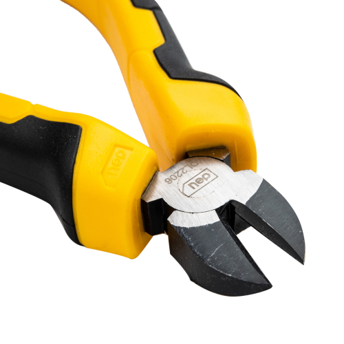Įstrižinės replės 6" Deli Tools EDL2206 (geltonos