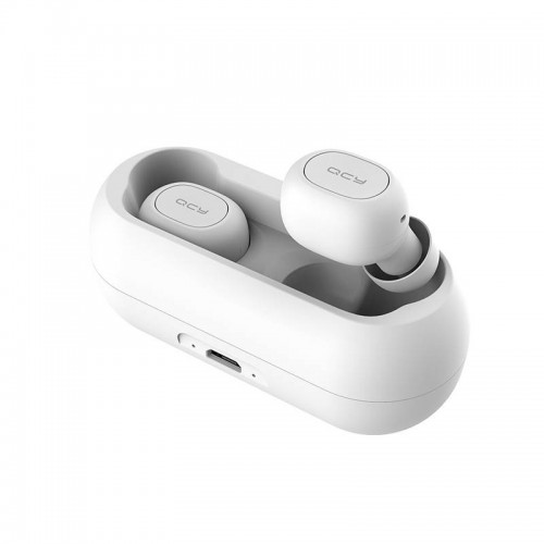 QCY T1C TWS Belaidės "Bluetooth V5.0" ausinės (baltos