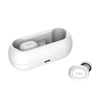 QCY T1C TWS Belaidės "Bluetooth V5.0" ausinės (baltos