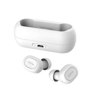 QCY T1C TWS Belaidės "Bluetooth V5.0" ausinės (baltos