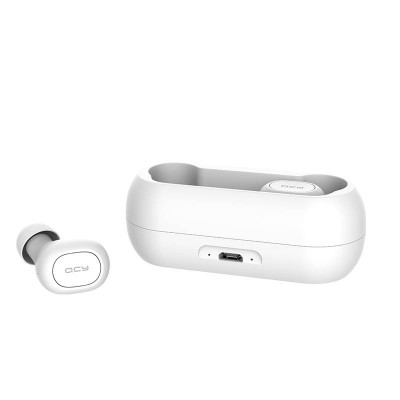 QCY T1C TWS Belaidės "Bluetooth V5.0" ausinės (baltos
