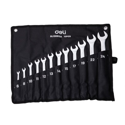 Kombinuoti veržliarakčių rinkiniai 12 vnt. Deli Tools