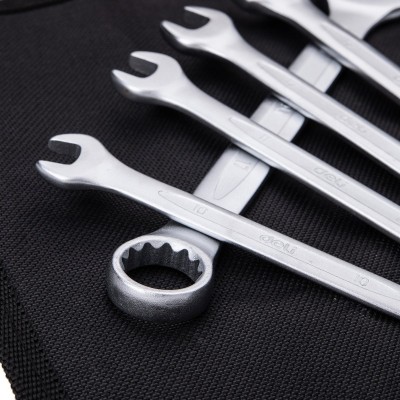 Kombinuoti veržliarakčių rinkiniai 12 vnt. Deli Tools