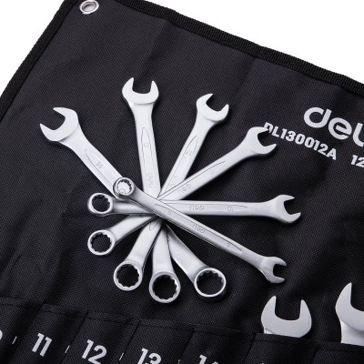 Kombinuoti veržliarakčių rinkiniai 12 vnt. Deli Tools