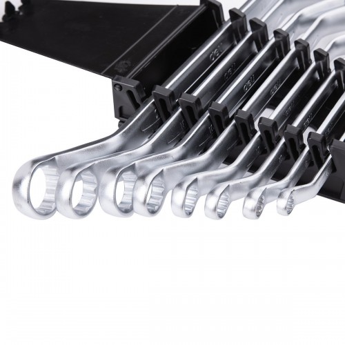 Dvigubų dėžinių veržliarakčių rinkiniai 8 vnt. Deli Tools
