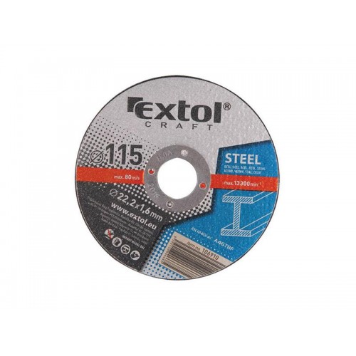 Ratų rinkinys 5vnt EXTOL CRAFT 106920 125mm-Metalo pjovimo