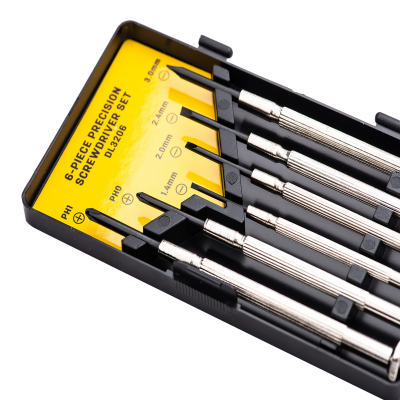 Tiksliųjų atsuktuvų rinkinys 6 vnt. Deli Tools