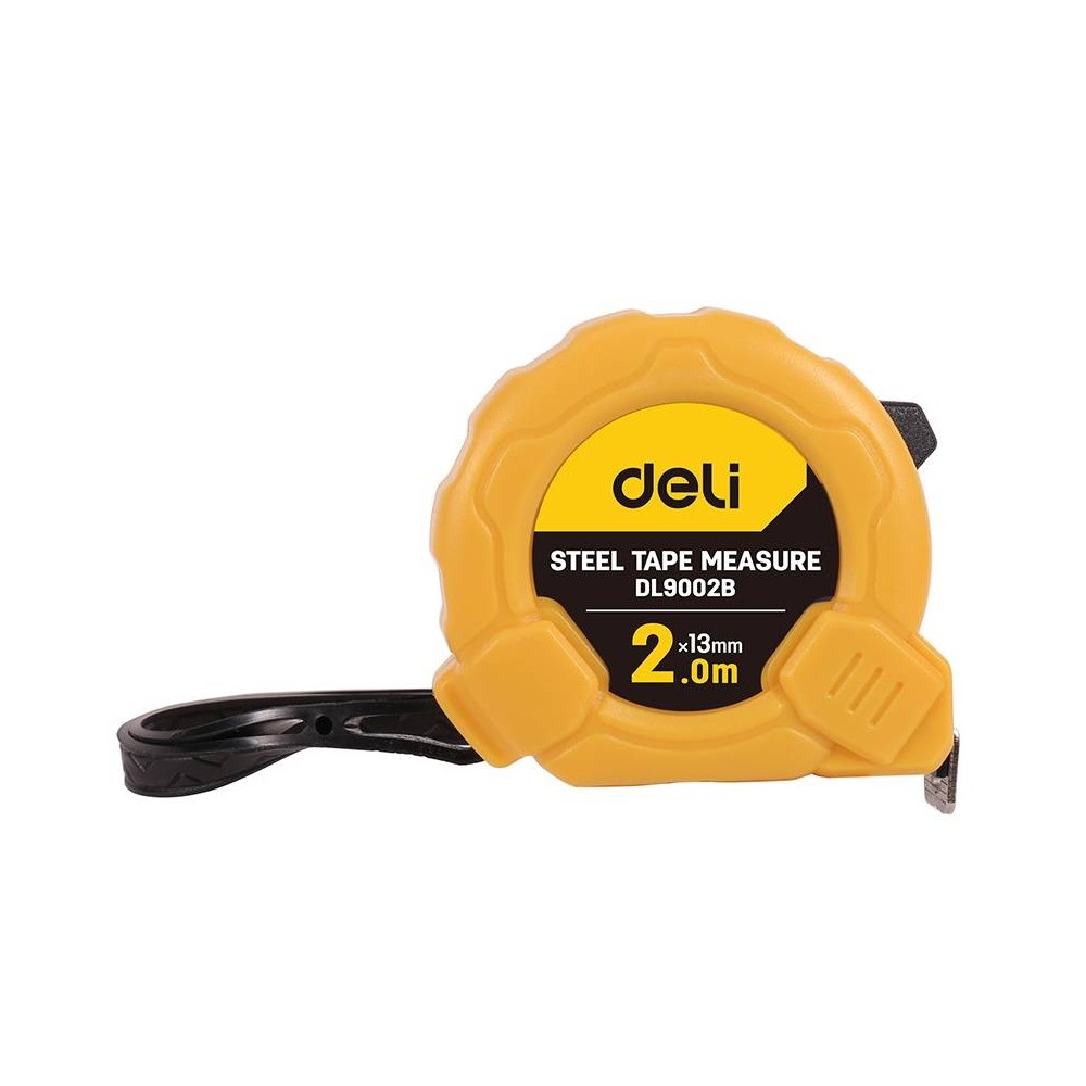 Plieninė matavimo juosta 2 m/13 mm Deli Tools EDL9002B