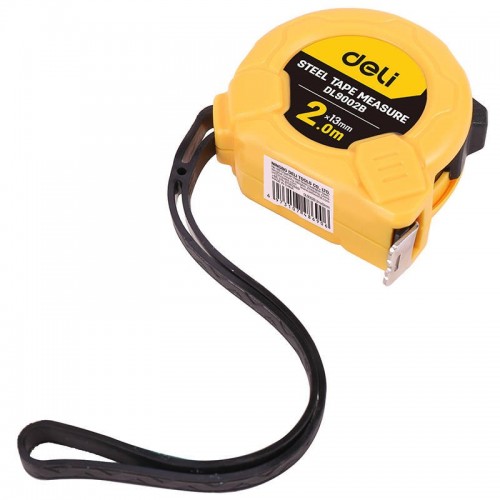 Plieninė matavimo juosta 2 m/13 mm Deli Tools EDL9002B