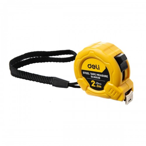 Plieninė matavimo juosta 2 m/13 mm Deli Tools EDL9002B